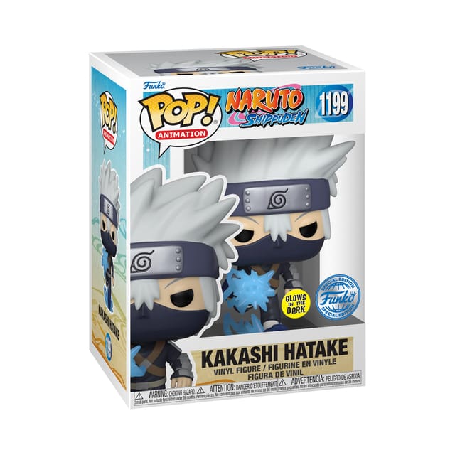 Funko Pop! Naruto Shippuden קאקאשי הטאקה (זוהר בחושך) #1199