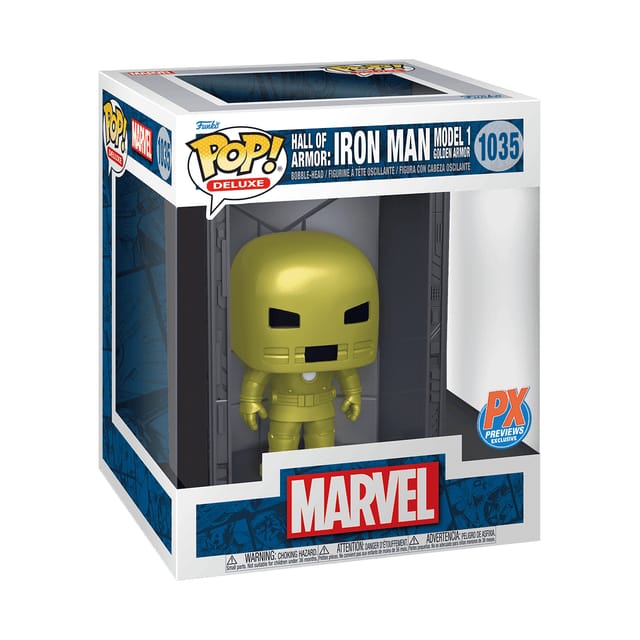 Funko Pop! Iron Man איירון מן מודל 1 בשריון זהב #1035