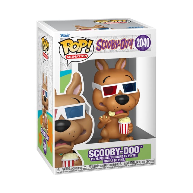 Funko Pop! Scooby-Doo סקובי-דו עם משקפי תלת-ממד #2040