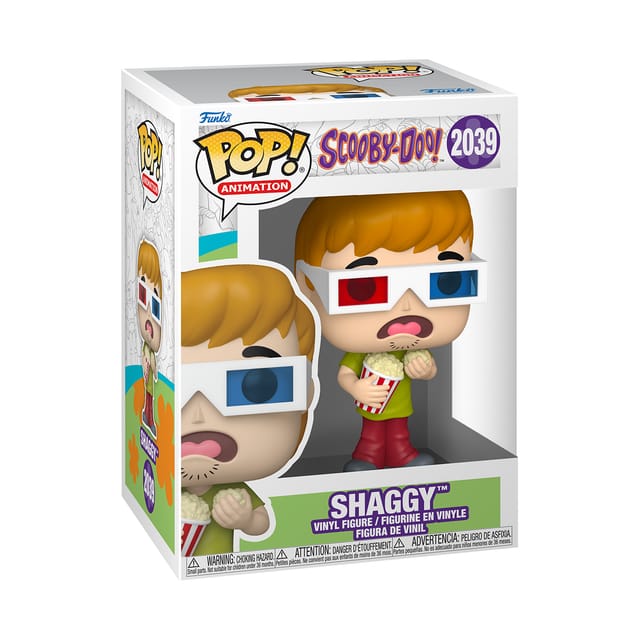 Funko Pop! Scooby-Doo שאגי עם משקפי תלת-ממד #2039