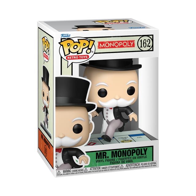 Funko Pop! Monopoly מר מונופול עובר דרך התחלה #162