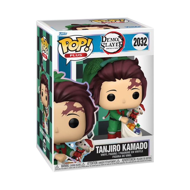 Funko Pop! Demon Slayer טנג'ירו קמאדו בתלבושת חג #2032