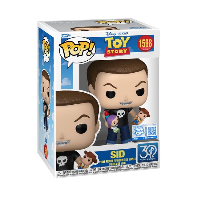 Funko Pop! Toy Story סיד עם באז וודי (30 שנה) #1598